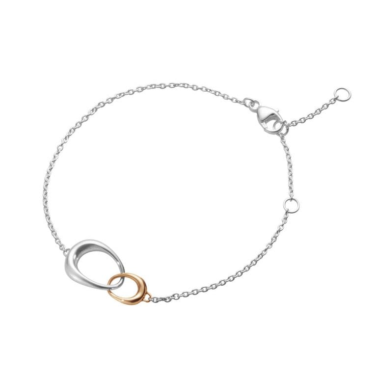 INTERLOCKING BRACELET SILVER
