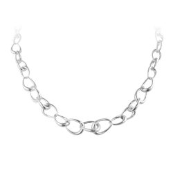 Georg Jensen Offspring sterling silver link necklace