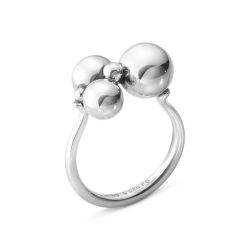 Moonlight Grapes Silver Ring Small