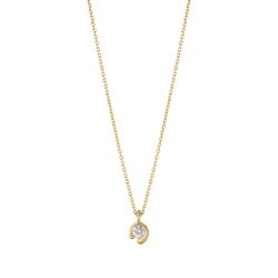 18ct Gold Mercy Pendant with Diamond