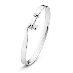 Georg Jensen sterling silver Torun bangle