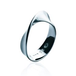 Georg Jensen sterling silver Mobius Ring