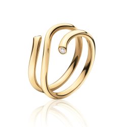 Georg Jensen 18ct  yellow gold Magic Ring