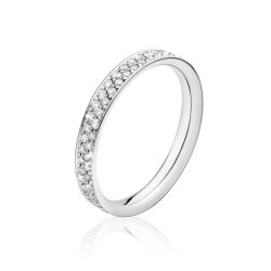 Georg Jensen Magic platinum and diamond ring