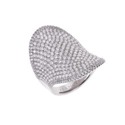 Pavé Set Diamond Ring