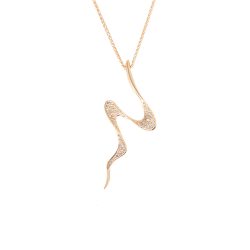 Pave Set Diamond Pendant in Yellow Gold