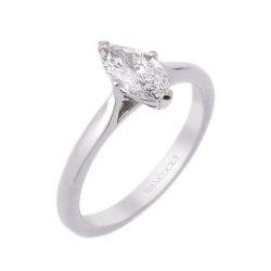 Marquise Cut Solitaire Diamond Engagement Ring