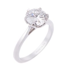 Platinum Brilliant Cut 2.01ct Diamond Ring