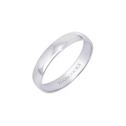 Platinum Gents 4mm Wedding Ring