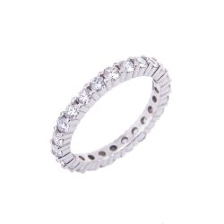 Full Diamond Set Eternity Ring