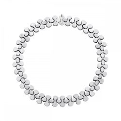 Georg Jensen sterling silver Archive necklace