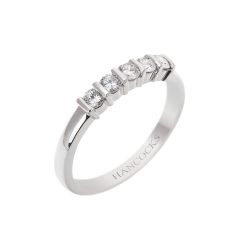 Bar Set Diamond Half Eternity