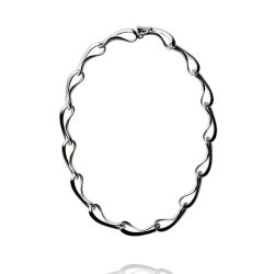 Infinity Silver Necklace Georg Jensen
