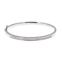 2.00ct Princess Cut Diamond Bangle