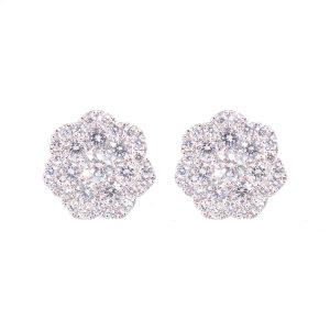 diamond stud earrings