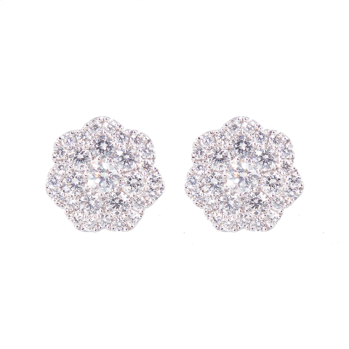 diamond stud earrings