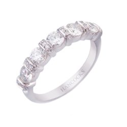 platinum diamond eternity ring