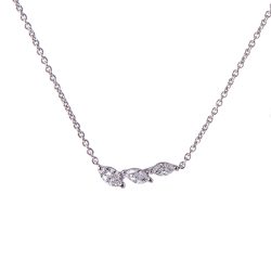 marquise cut diamond pendant