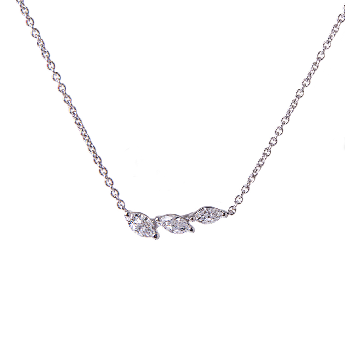 marquise cut diamond pendant