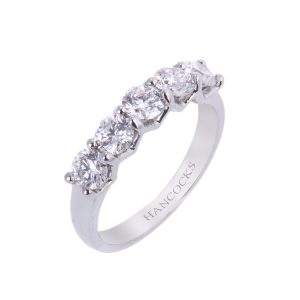 platinum diamond eternity ring