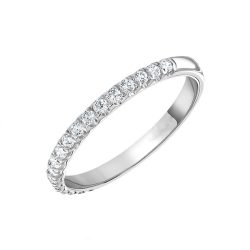 platinum 0.25ct diamond set wedding ring