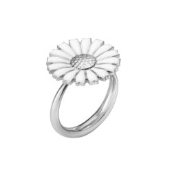 silver daisy ring georg jensen