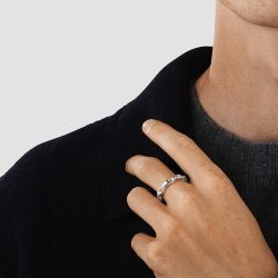 Georg Jensen rings for him