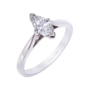 platinum marquise cut diamond ring