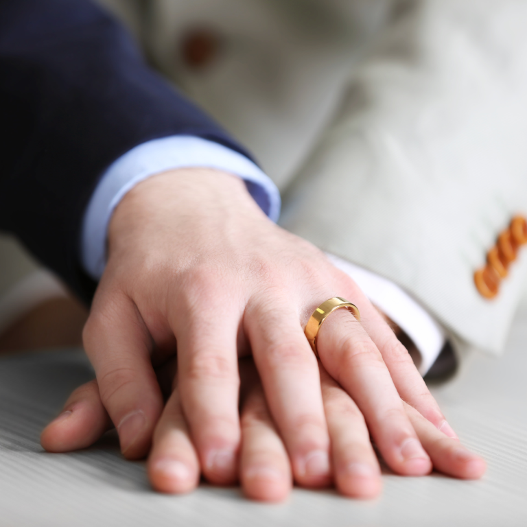 His and his wedding rings Manchester