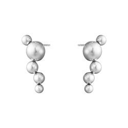 silver georg jensen moonlight grapes earrings