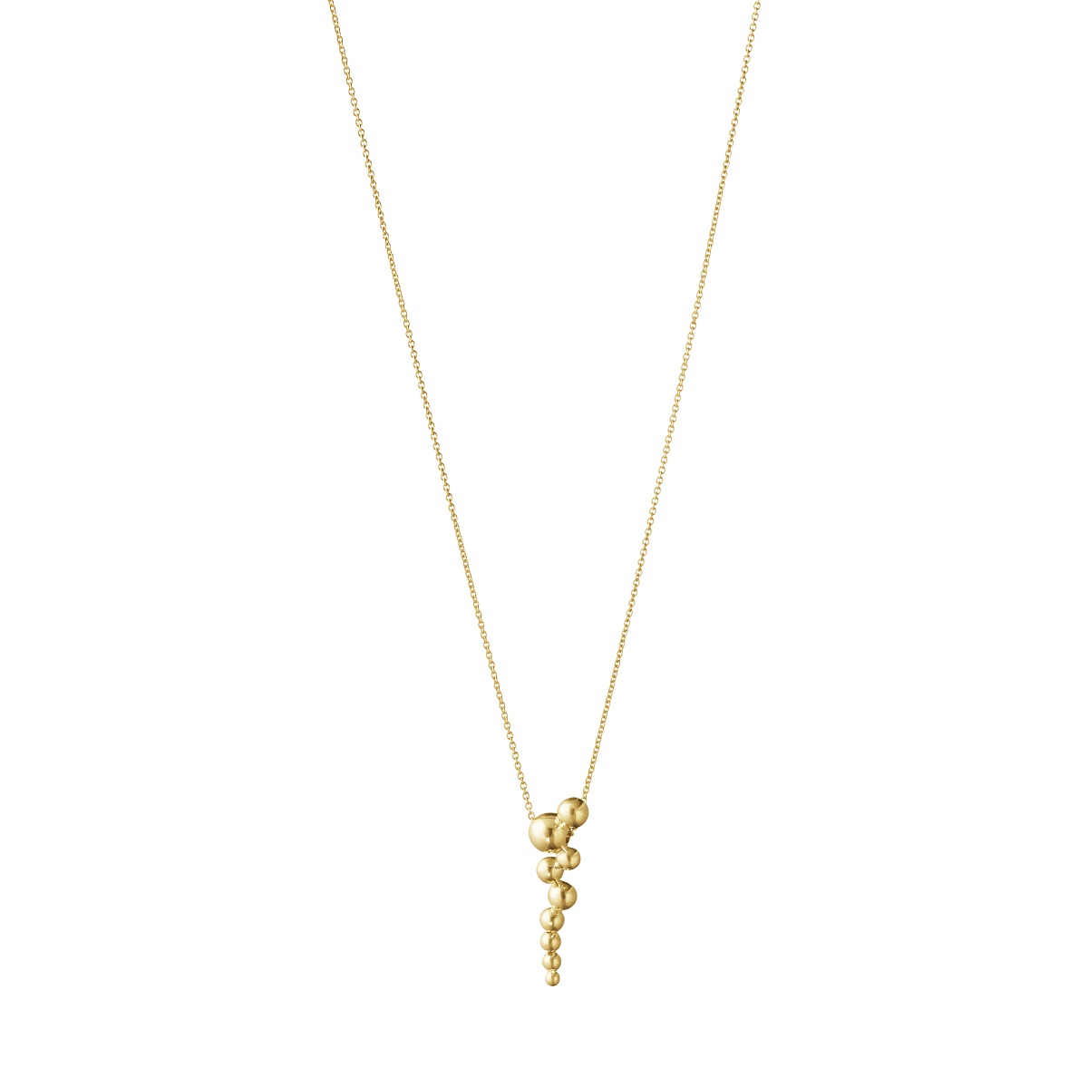Georg Jensen yellow gold Grapes Pendant