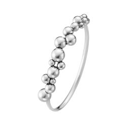 silver Georg Jensen Moonlight Grapes bangle