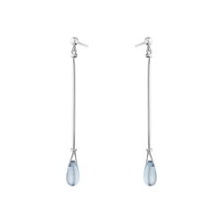 silver Georg Jensen Blue Topaz earrings