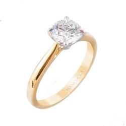 1.00ct brilliant cut diamond ring