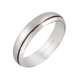 platinum and ruthinium gents wedding ring