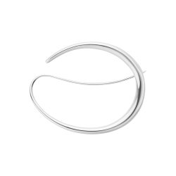 Silver Georg Jensen large brooch