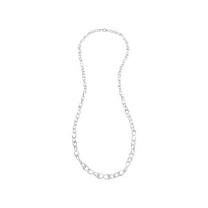 silver graduated Offspring necklace