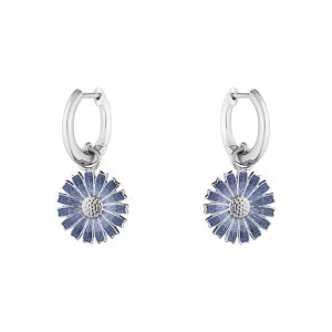 blue Daisy Georg Jensen drop earrings