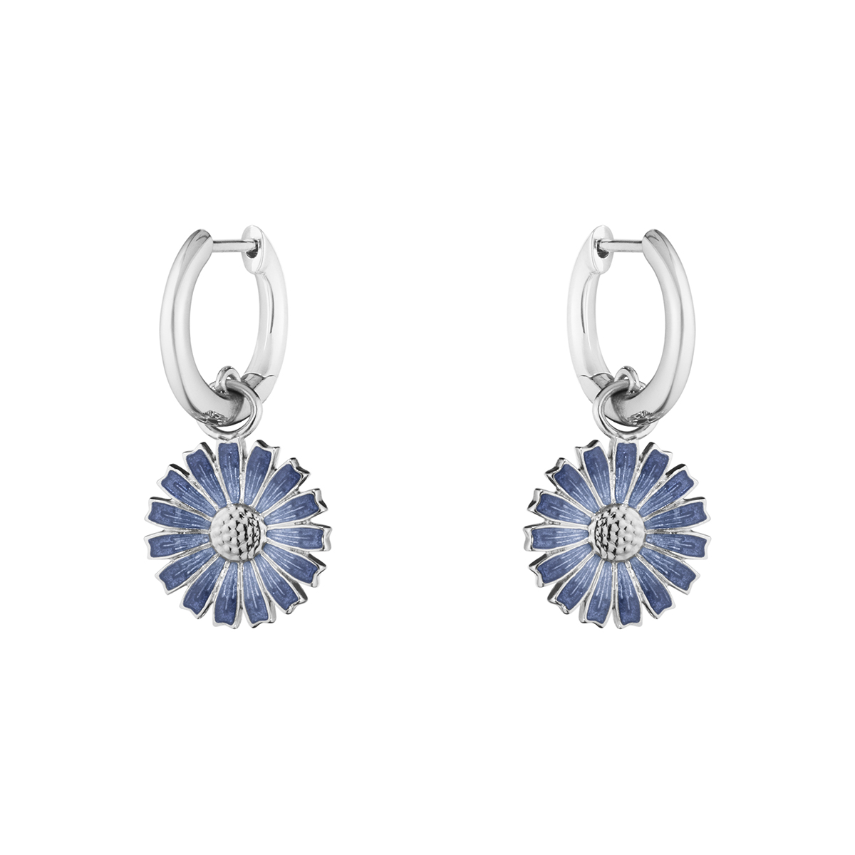 blue Daisy Georg Jensen drop earrings