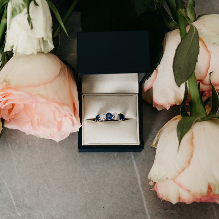 sapphire engagement ring