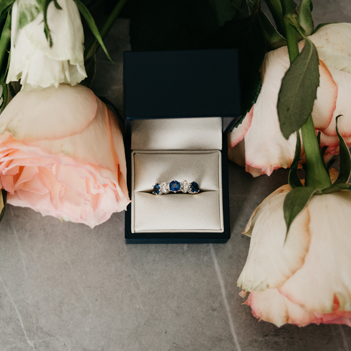 sapphire engagement ring