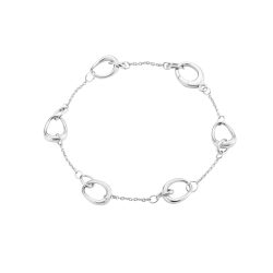 new silver Georg Jensen Offspring bracelet