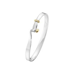 Georg Jensen Torun champagne diamond set bangle