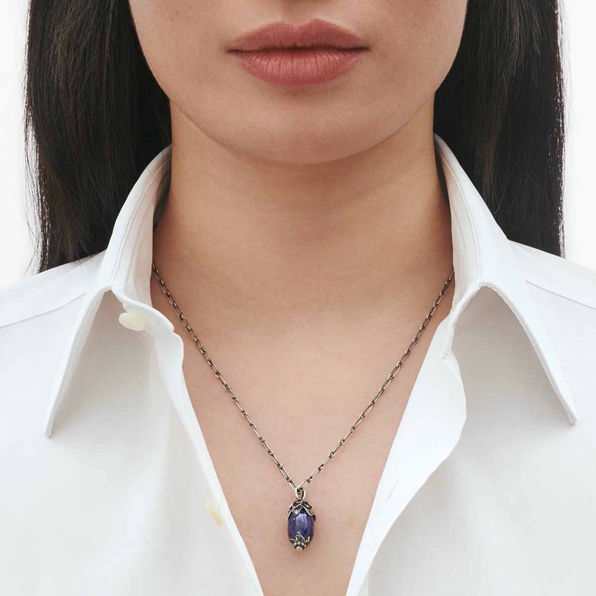 2026 Silver Sodalite Heritage Pendant - Image 2