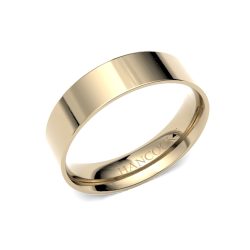 gents 18ct yellow gold 5mm wedding ring