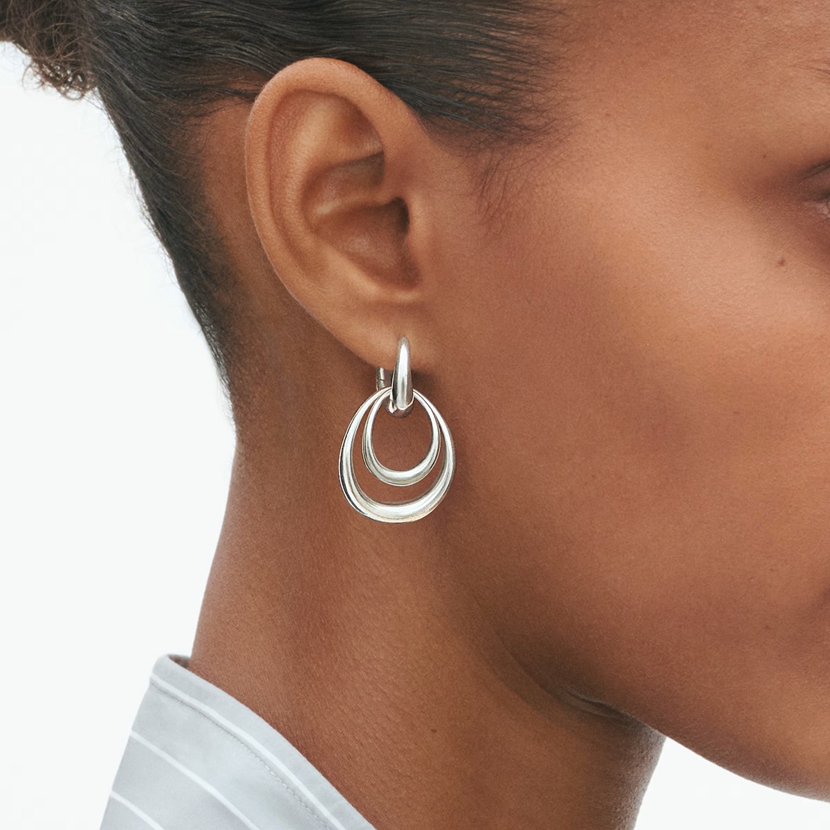 Offspring Medium Double Element Earrings - Image 3
