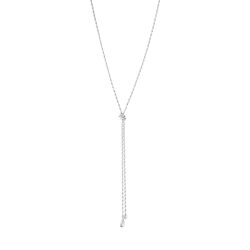 silver lariat Reflect Georg Jensen necklace