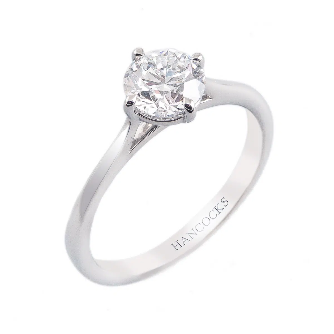 D Colour Brilliant Cut Diamond Engagement Ring