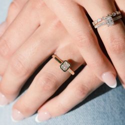 Radiant Cut Engagement Rings