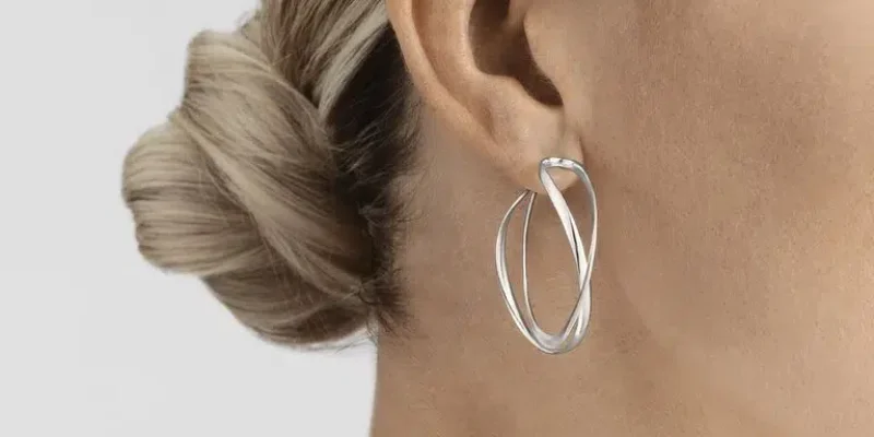OnModel__3539267-INFINITY-earhoops-sterling-silver